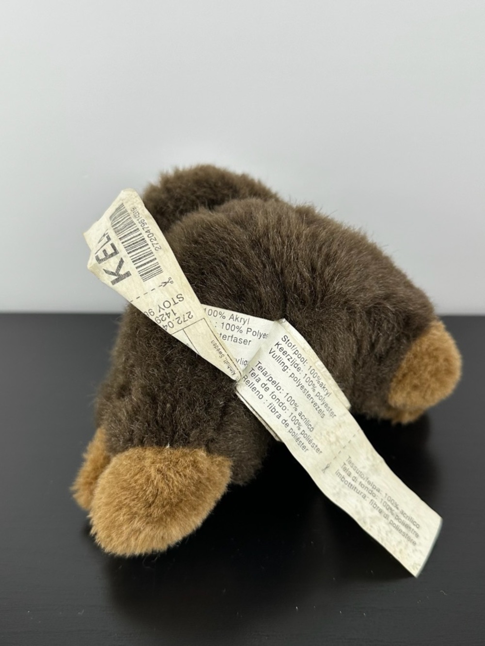 IKEA Rare Kela Monkey Gorilla 6" Brown Plush Stuffed Animal Chimp Ape - Picture 4 of 6